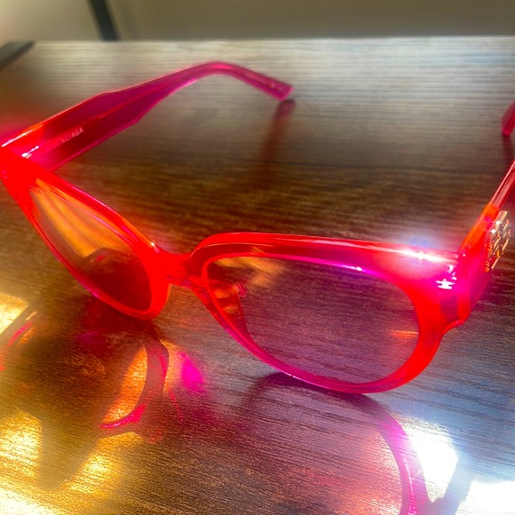 PINK Balenciaga sunglasses authentic - Picture 1 of 8